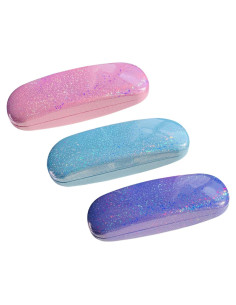 Estuche Duro para Gafas HSYMQ 3PCS Colores Variados