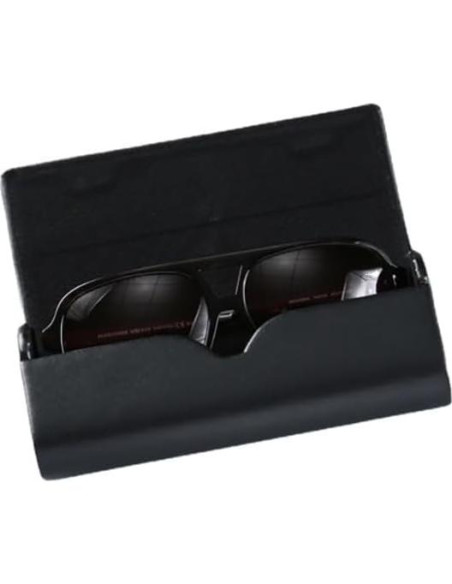 Estuche Duro para Gafas HSYMQ 3 Piezas Negro y Marrón Estuche Duro para Gafas HSYMQ 3 Piezas Negro y Marrón