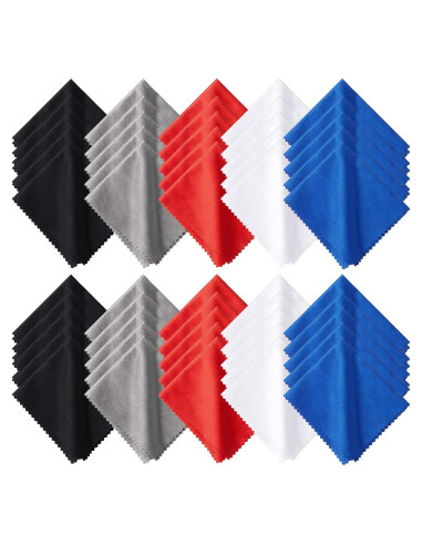 Paño de Microfibra Frienda 50 Pcs 18x15 cm Limpieza Gafas