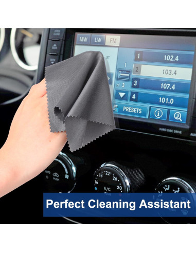 Paño de Microfibra Frienda 50 Pcs 18x15 cm Gris Oscuro