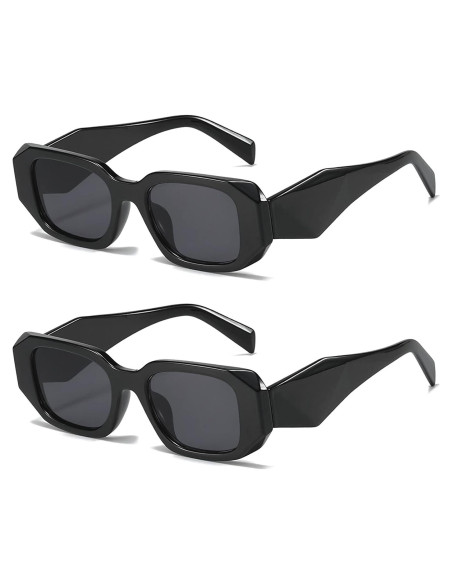 Gafas de Sol KUGUAOK Rectangulares 100% UV Protección Gafas de Sol KUGUAOK Rectangulares 100% UV Protección