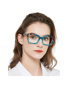 Gafas de Lectura MARE AZZURO 2.75 Cuadradas Retro Mujeres