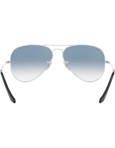 Gafas de sol Ray-Ban RB3025 Aviador 62mm Plata Azul