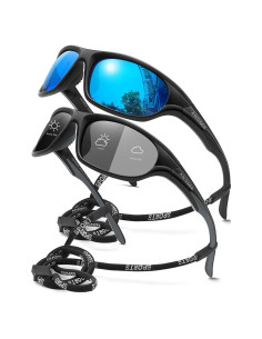 Gafas de sol deportivas AWGSEE TR90 polarizadas UV400