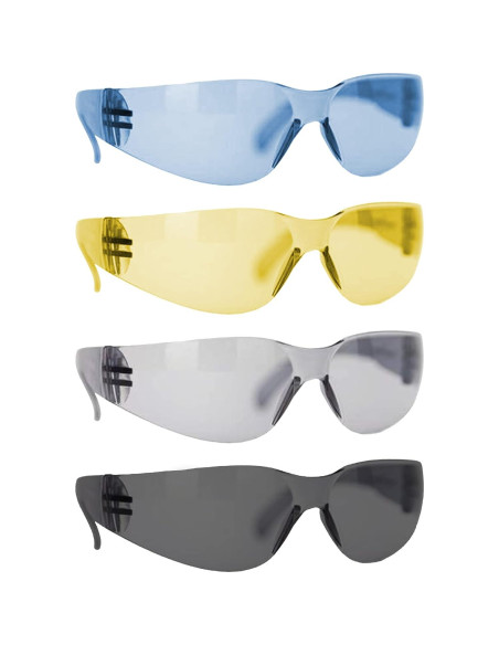 Gafas de Seguridad BISON LIFE - Lentes Envolventes Antirrayas Gafas de Seguridad BISON LIFE - Lentes Envolventes Antirrayas