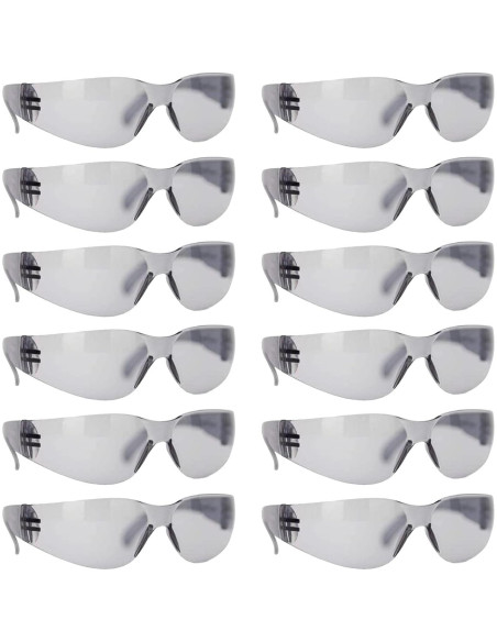 Gafas de Seguridad BISON LIFE - Lente Envolvente Antirrayas Gafas de Seguridad BISON LIFE - Lente Envolvente Antirrayas