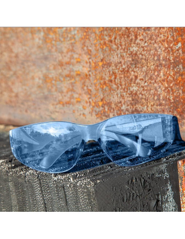 Gafas de Seguridad BISON LIFE - Lentes Envolventes Antirrayas