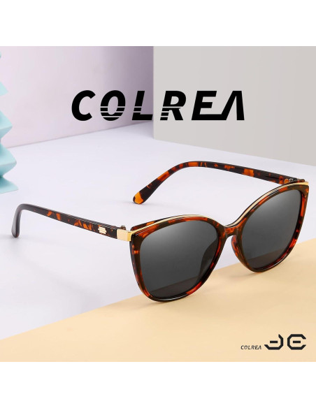 Gafas de sol estilo gato Colrea UV400 para mujeres