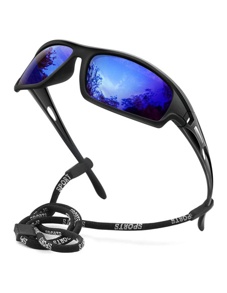 Gafas de sol deportivas AWGSEE polarizadas UV para hombres