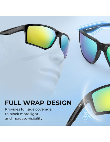 Gafas de sol polarizadas KastKing Osage para deportes UV