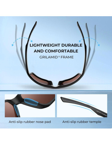 Gafas de sol polarizadas KastKing Osage para deportes UV