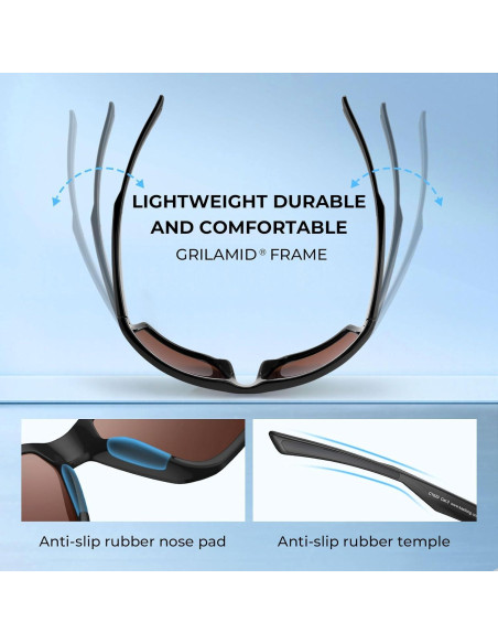 Gafas de sol polarizadas KastKing Osage para deportes UV