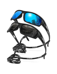 Gafas de sol polarizadas AWGSEE para hombres 100% UV