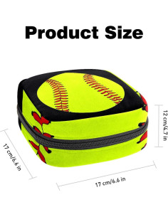 Bolsa de Almacenamiento Menstrual AnnaHOME 12x17 cm Multicolor 2