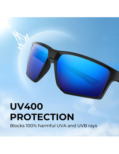 Gafas de sol polarizadas KastKing Osage para deportes UV