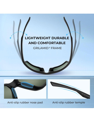 Gafas de sol polarizadas KastKing Osage para deportes UV