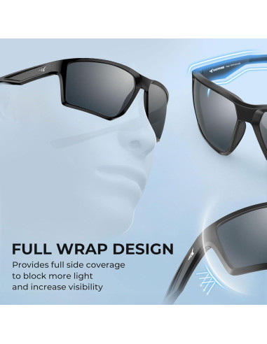 Gafas de sol polarizadas KastKing Osage para deportes UV