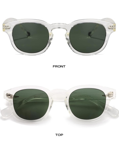 Gafas de Sol Gtand Unisex Retro 46mm UV400 Tinted