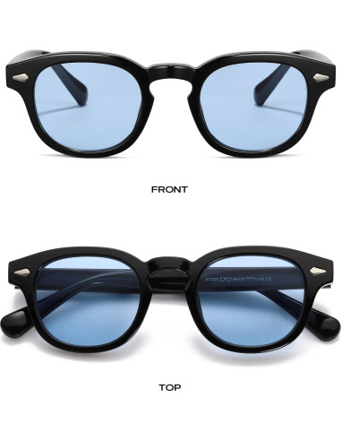 Gafas de Sol Gtand Unisex Retro 46mm UV400 Montura Ligera