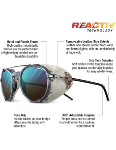 Gafas de sol Julbo Legacy fotocromáticas 51mm con protectores 2