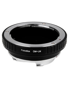 Adaptador Fotodiox Olympus OM a Leica M - 69g, Aluminio