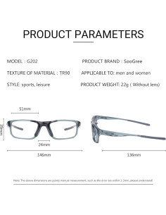 Gafas Deportivas SooGree con Lentes Intercambiables 2