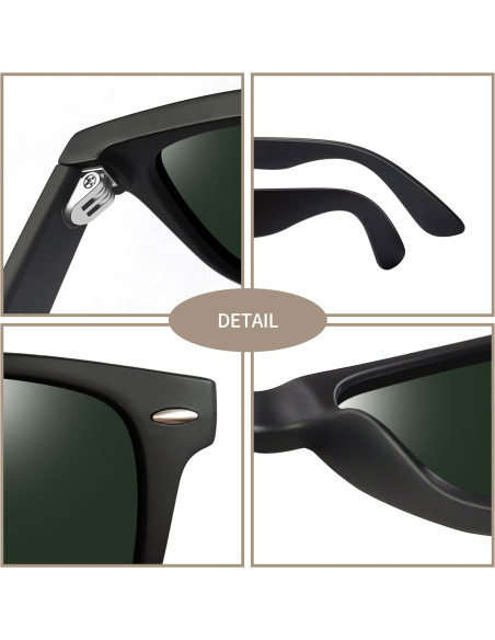 Gafas de sol Joopin cuadradas polarizadas UV400 para todos