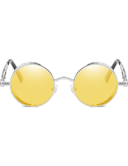 Gafas de Sol Redondas Dollger Metal UV400 Estilo Retro