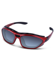 Gafas de Sol Deportivas BEACOOL Polarizadas UV400 Rojo