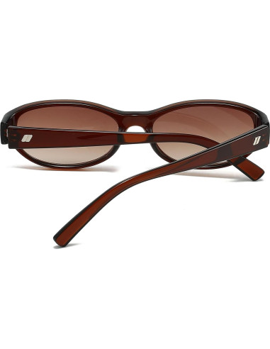 Gafas de sol ovaladas BRMHDY para mujeres UV400