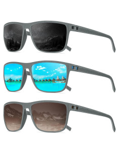 Gafas de sol QALLY polarizadas UV400 para hombres