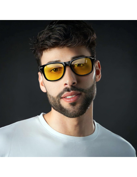 Gafas de sol Joopin UV400 cuadradas unisex para conducción Gafas de sol Joopin UV400 cuadradas unisex para conducción