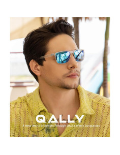 Gafas de sol QALLY polarizadas UV400 para hombres 2