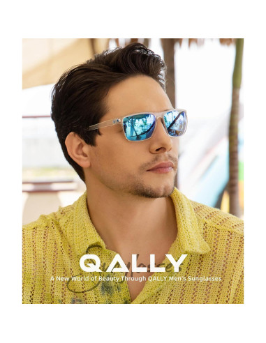 Gafas de sol QALLY polarizadas UV400 para hombres