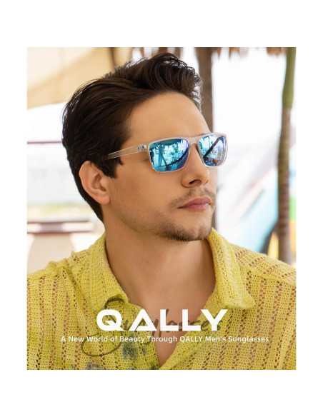 Gafas de sol QALLY polarizadas UV400 para hombres