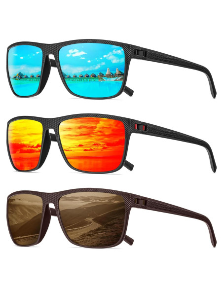 Gafas de sol QALLY polarizadas UV400 para hombres