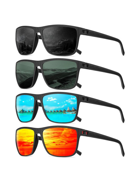 Gafas de Sol Polarizadas QALLY UV400 para Hombres