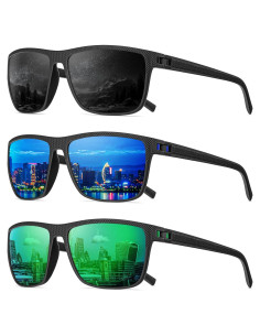 Gafas de sol QALLY polarizadas UV400 para hombres