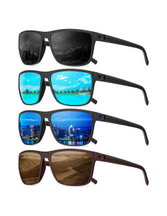 Gafas de sol QALLY polarizadas UV400 para hombres