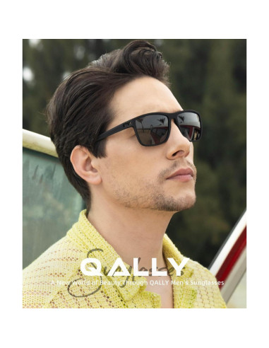 Gafas de sol QALLY polarizadas UV400 para hombres