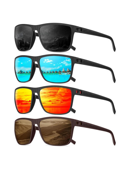 Gafas de sol QALLY polarizadas UV400 para hombres