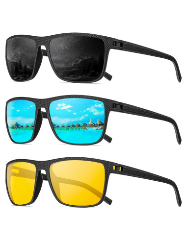 Gafas de sol QALLY polarizadas UV400 para hombres
