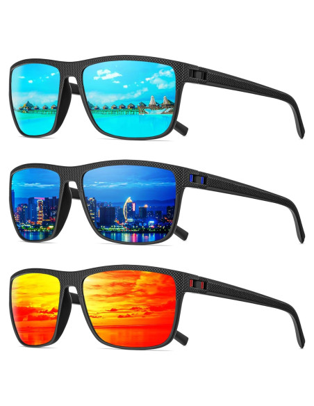 Gafas de sol QALLY polarizadas UV400 para hombres