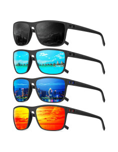 Gafas de sol QALLY polarizadas UV400 para hombres