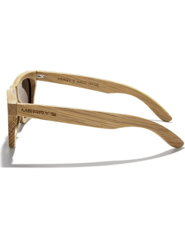Gafas de sol MERRY'S polarizadas vintage 100% UV marrón