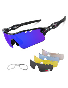 Gafas de sol deportivas BangLong con 5 lentes UV400
