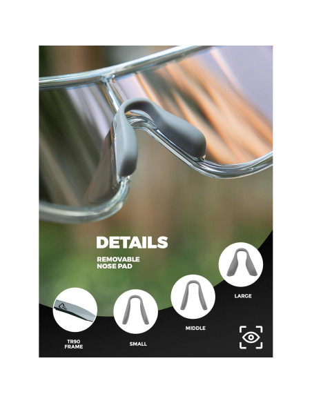 Gafas de sol fotochromáticas ROCKBROS para ciclismo UV400