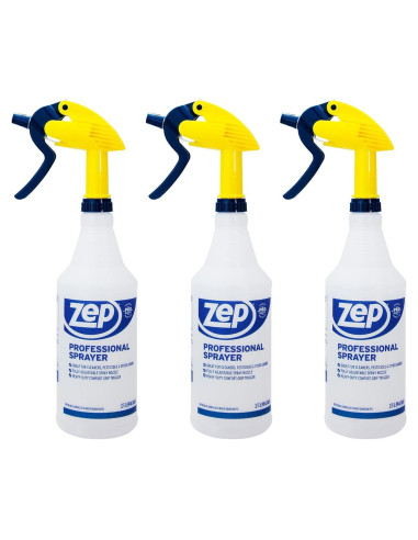 Botella de Pulverización Profesional Zep HDPRO1 - Pack de 3 - 32 oz