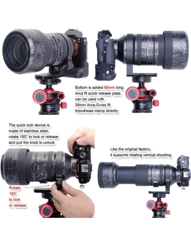 Anillo de Montaje en Trípode iShoot IS-TA1550 para Tamron 150-500mm