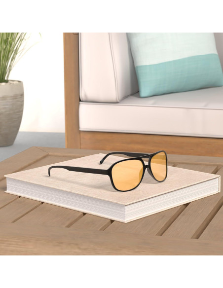 Gafas de sol aviador TIANYESY retro unisex con protección UV